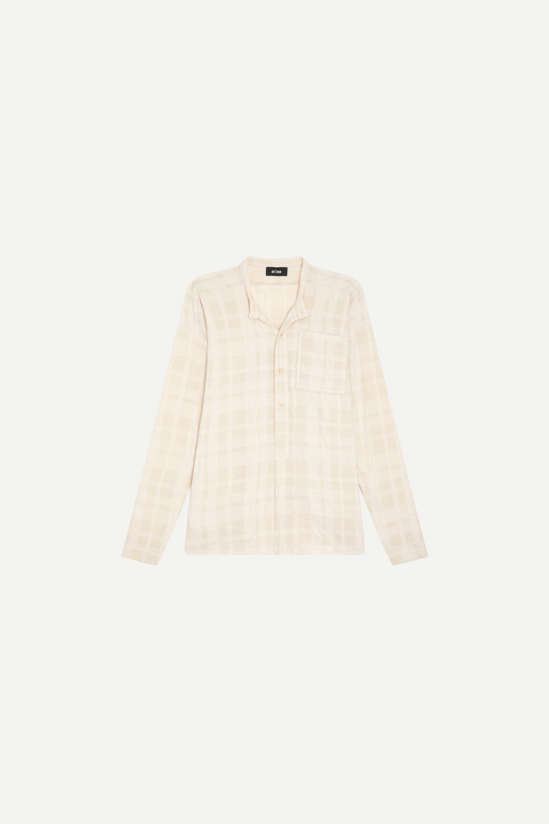 CHEMISE LICES TARTAN BEIGE