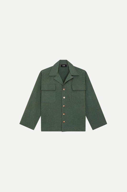 SURCHEMISE ESTEREL KAKI WAXED
