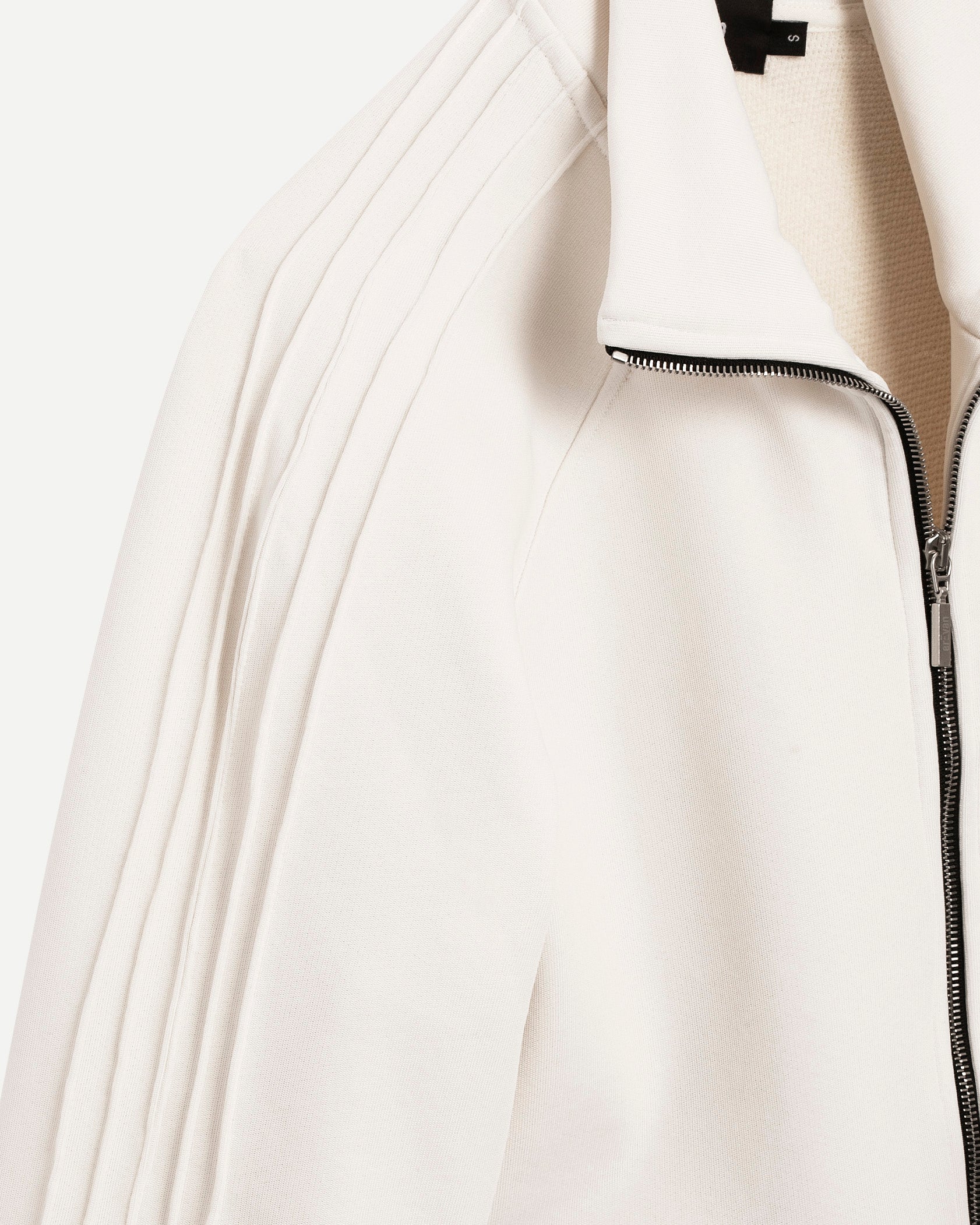 Veste de luxe pour homme Erevan, coupe raglan, ceinture et poignets élastiques, cinq nervures manches, en jersey de coton et polyester, fabriquée en france